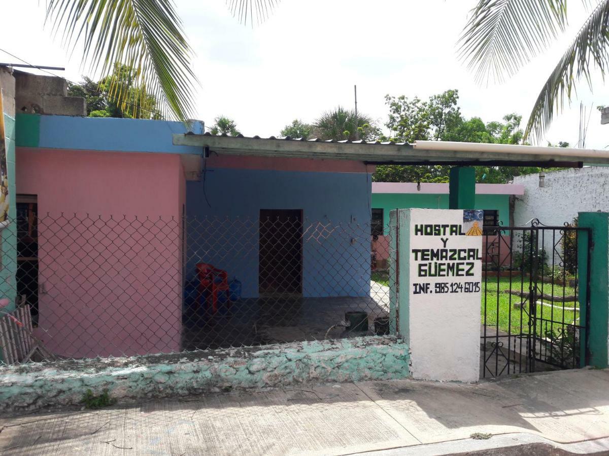Hostal Y Temazcal Guemez ชิทเชน-อิทซา ภายนอก รูปภาพ